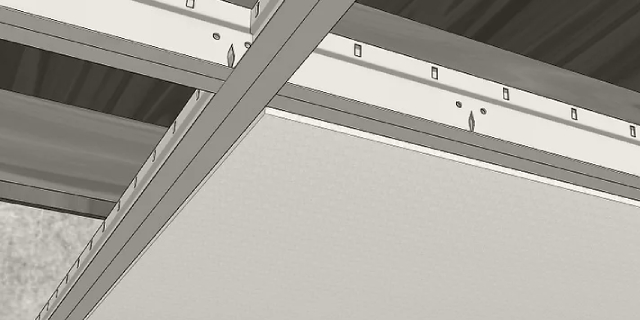 Izdelava Knauf spuščenega stropa