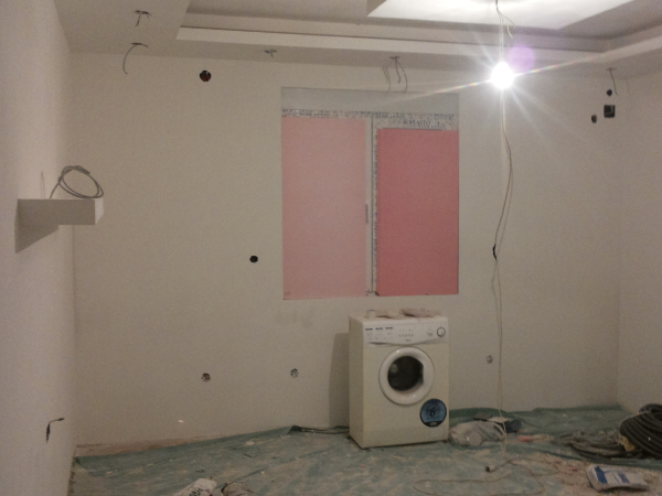 Prenova hiše suhomontažna dela kitanje delovnega kabineta