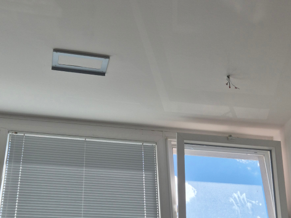 Montaža suhomontažnih plošč v mansardi - faza 1